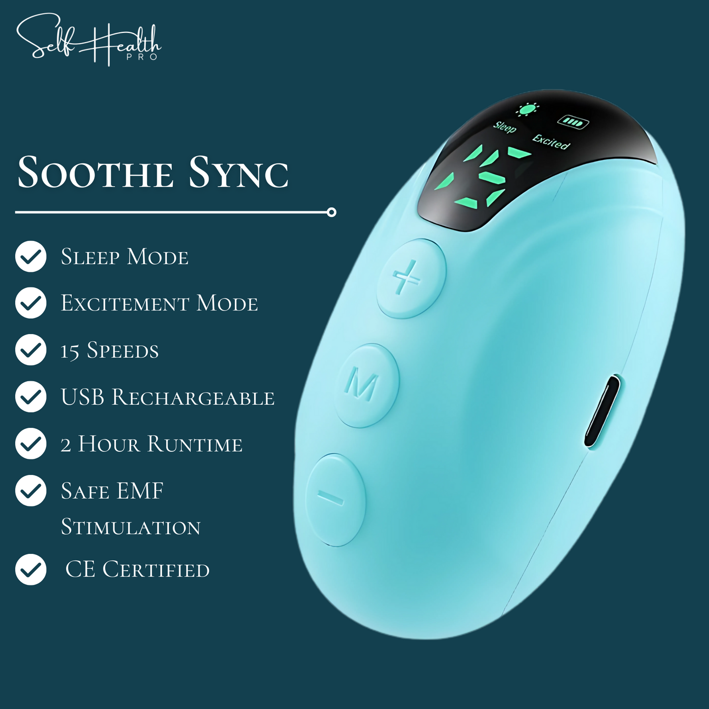 SootheSync – Portable Sleep Aid for Anxiety, Stress & Better Sleep - Self Health Pro